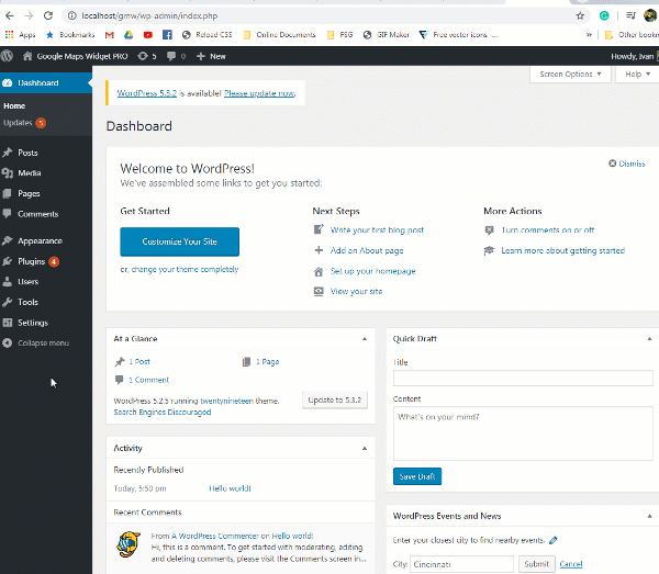 Importer Squarespace