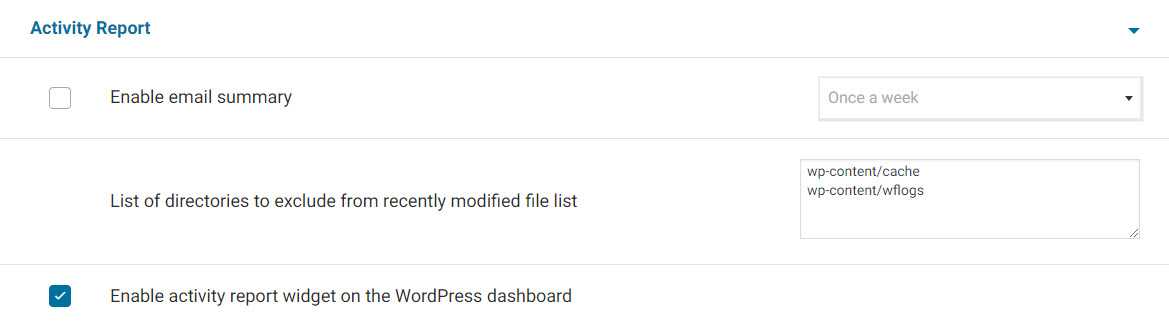 configuration de wordfence