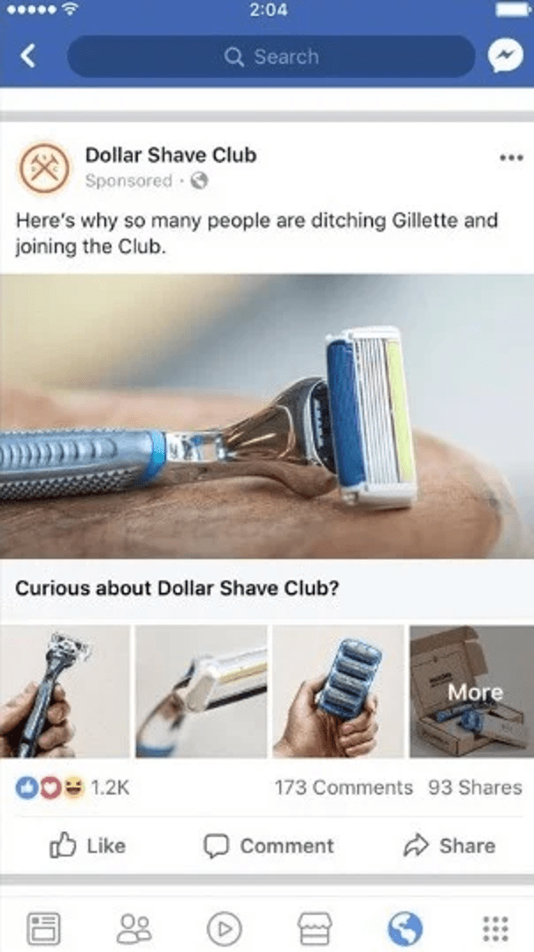 Exemples de psychographie Dollar Shave - Exemples de psychographie dans le marketing en 2020